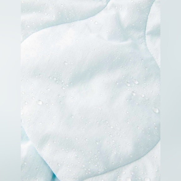 NWOT NEW Lululemon Quilted Light Insulation Cropped Jacket Powder Blue - Picture 4 of 9